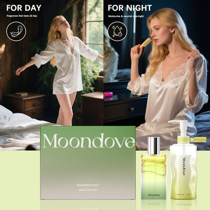 MOONLIGHT EMBRACE FRAGRANCE MIST + SHIMMERING BODY LOTION