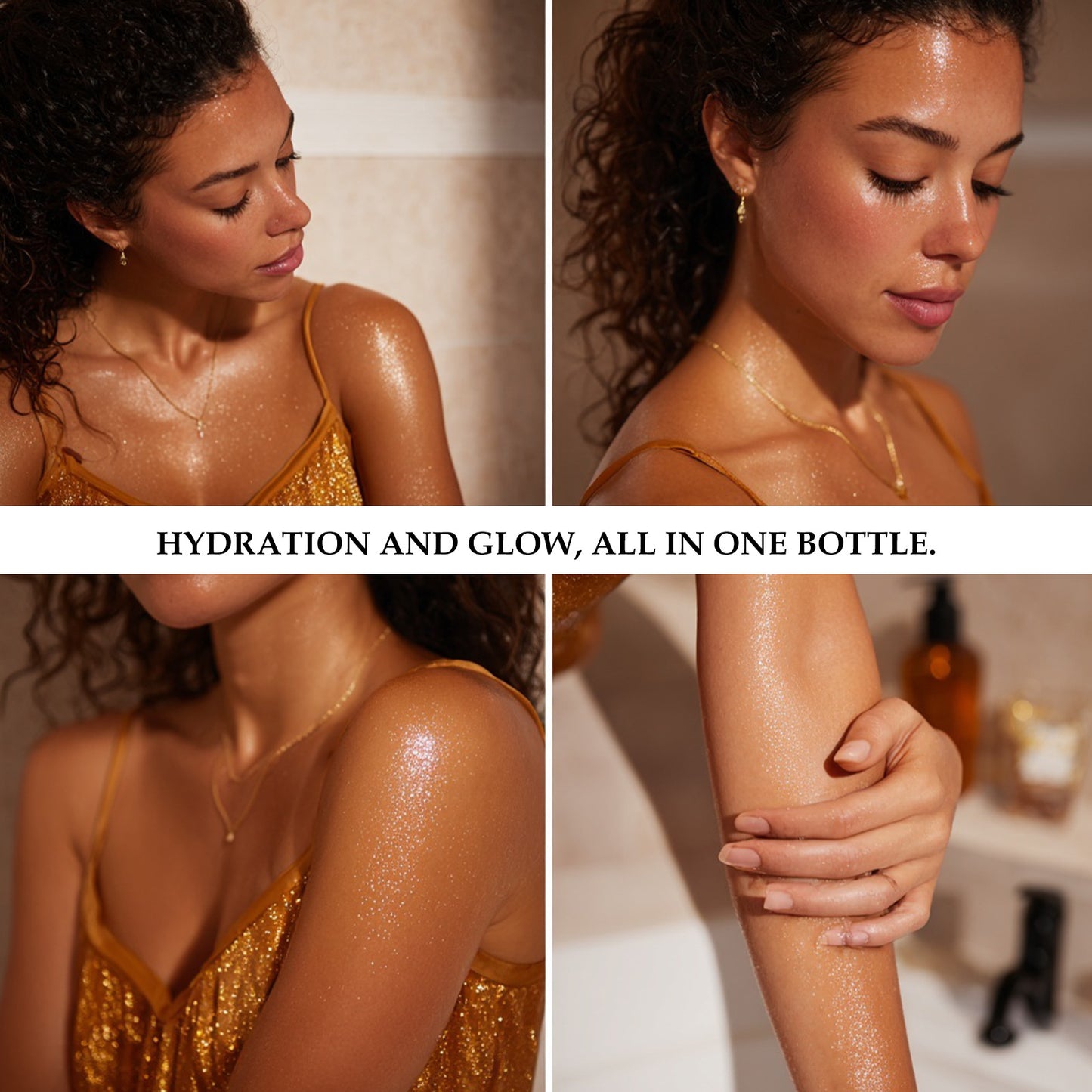 VANILLA GOLD SHIMMERING BODY OIL