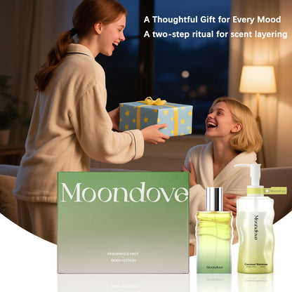 MOONLIGHT EMBRACE FRAGRANCE MIST + SHIMMERING BODY LOTION